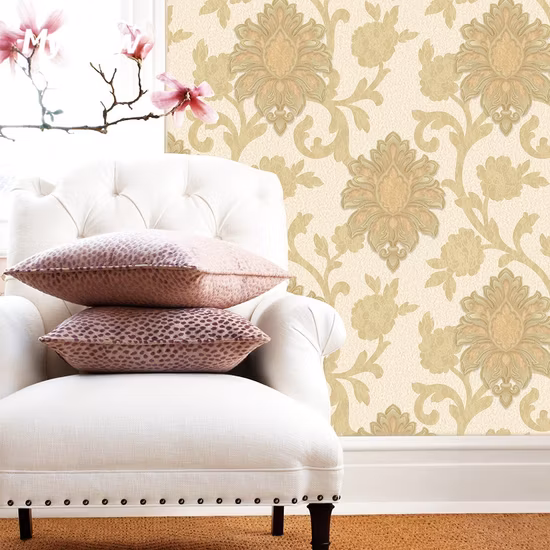 Moisture Proof Self Adhesive Wall Paper Sticker Roll PVC Wallpaper for Interior Wall Decoration