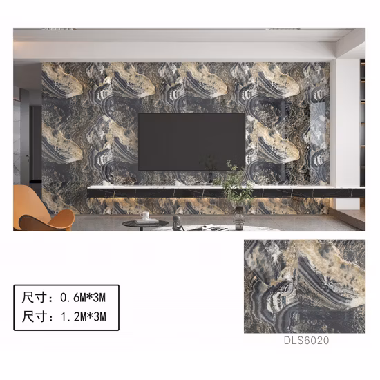 공장 공급 가격 방수 호텔 장식 PVC 비닐 클래식 벽지 접착 스티커 침실 및 거실