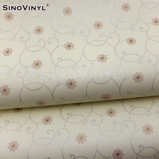 SINOVINYL 도매 광택 자체 접착 PVC 벽지
