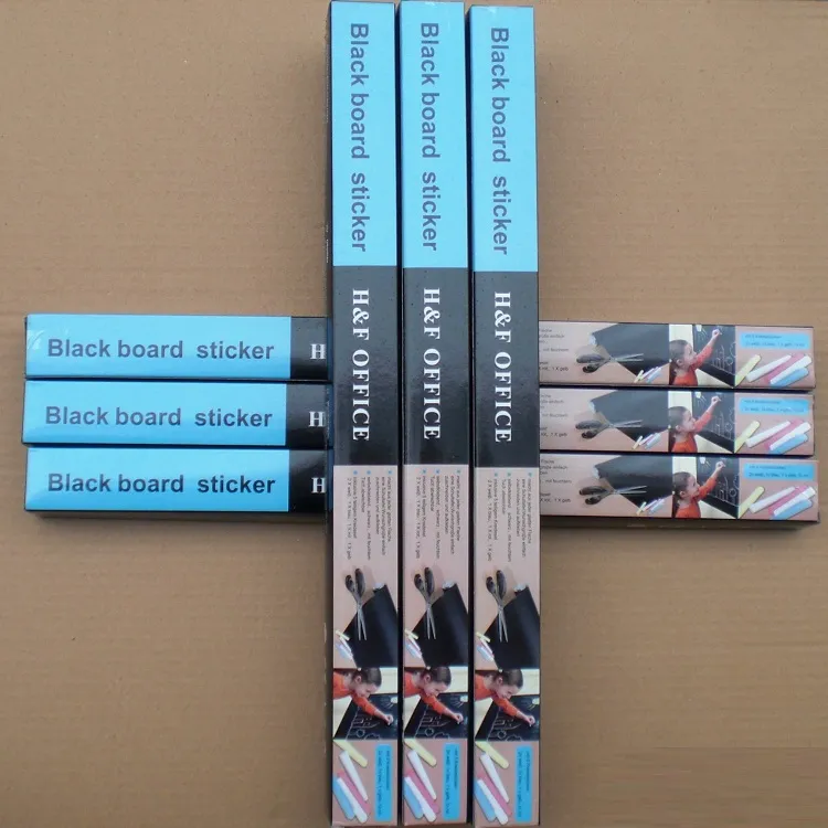 아이들을 위한 탈착식 껍질과 스틱 칠판 스티커